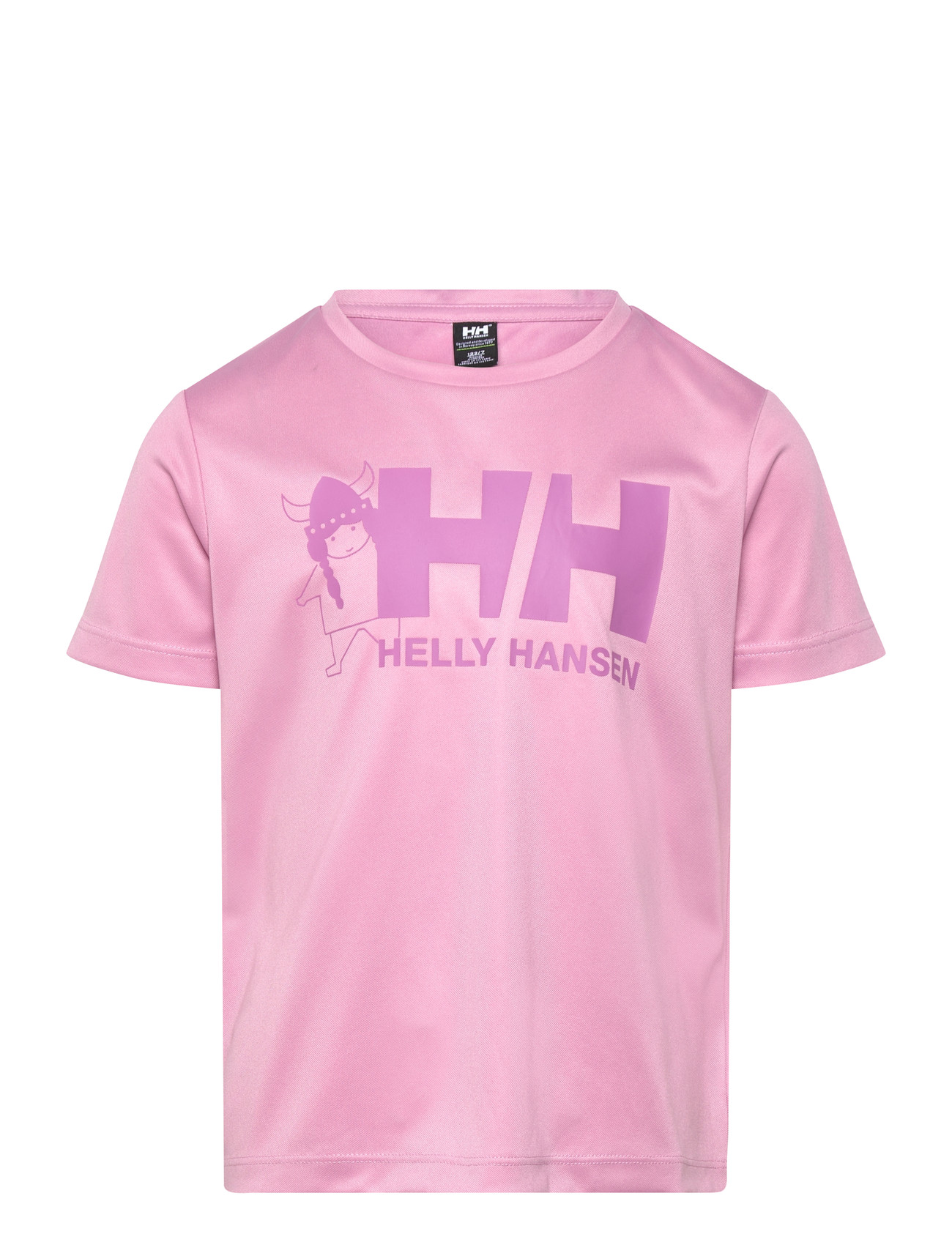 HELLY HANSEN K Hh Tech Graphic T-Shirt Pink - 122 - Kinder