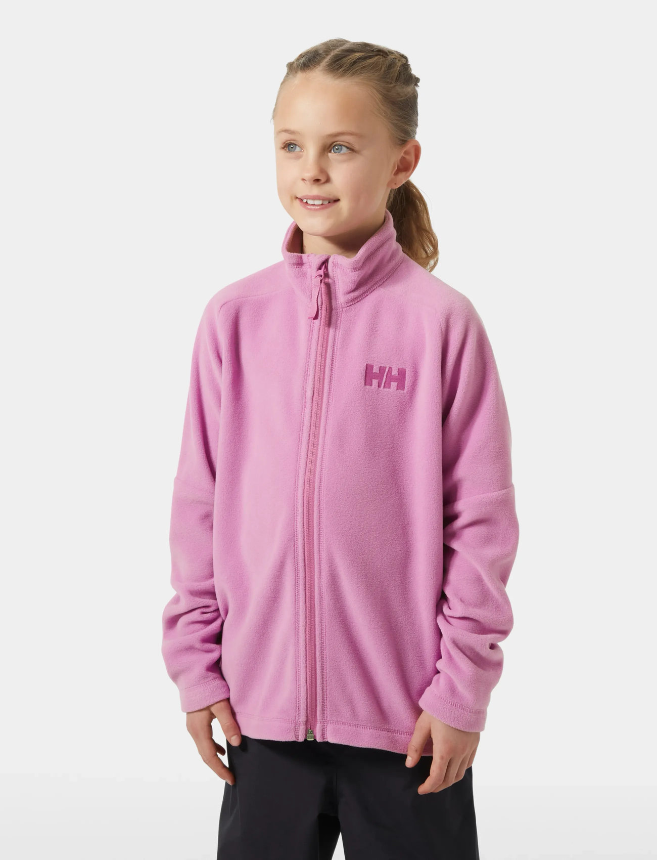 Helly Hansen Jr Daybreaker 2.0 Jacket, 164, Pink, Yderbeklædning Af Fleece > Fleecejakker, Børn