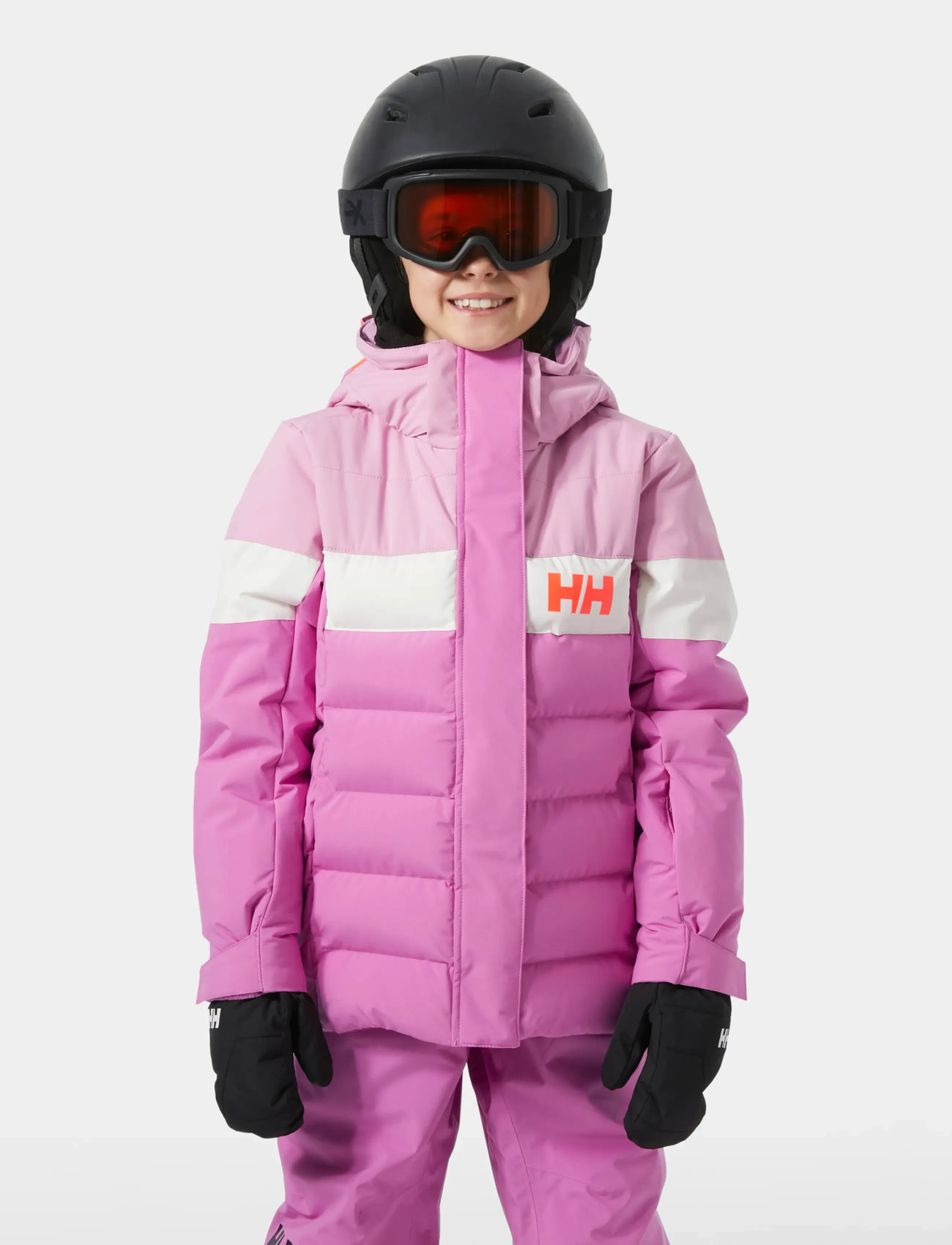 Helly Hansen Jr Girl Diamond Jacket, 164, Pink, Sneskibeklædning > Sneskijakke, Børn