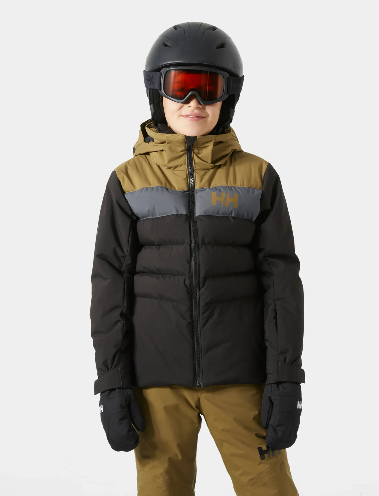 Helly Hansen Jr Cyclone Jacket, 164, Black, Sneskibeklædning > Sneskijakke, Børn