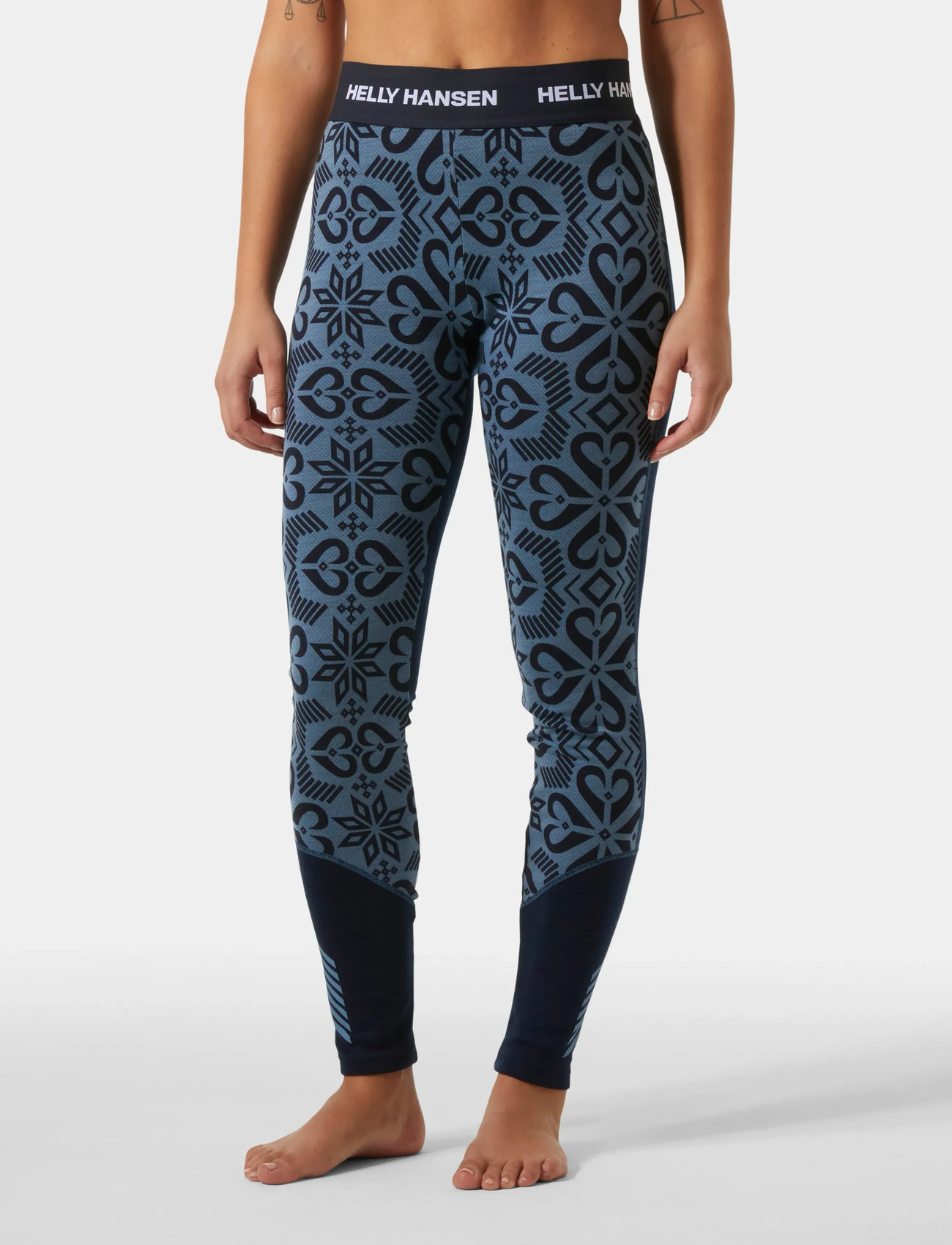 Helly Hansen W Lifa Merino Midw Gra Pant, S, Navy, Underdele > Underdele Til Basislag, Dame
