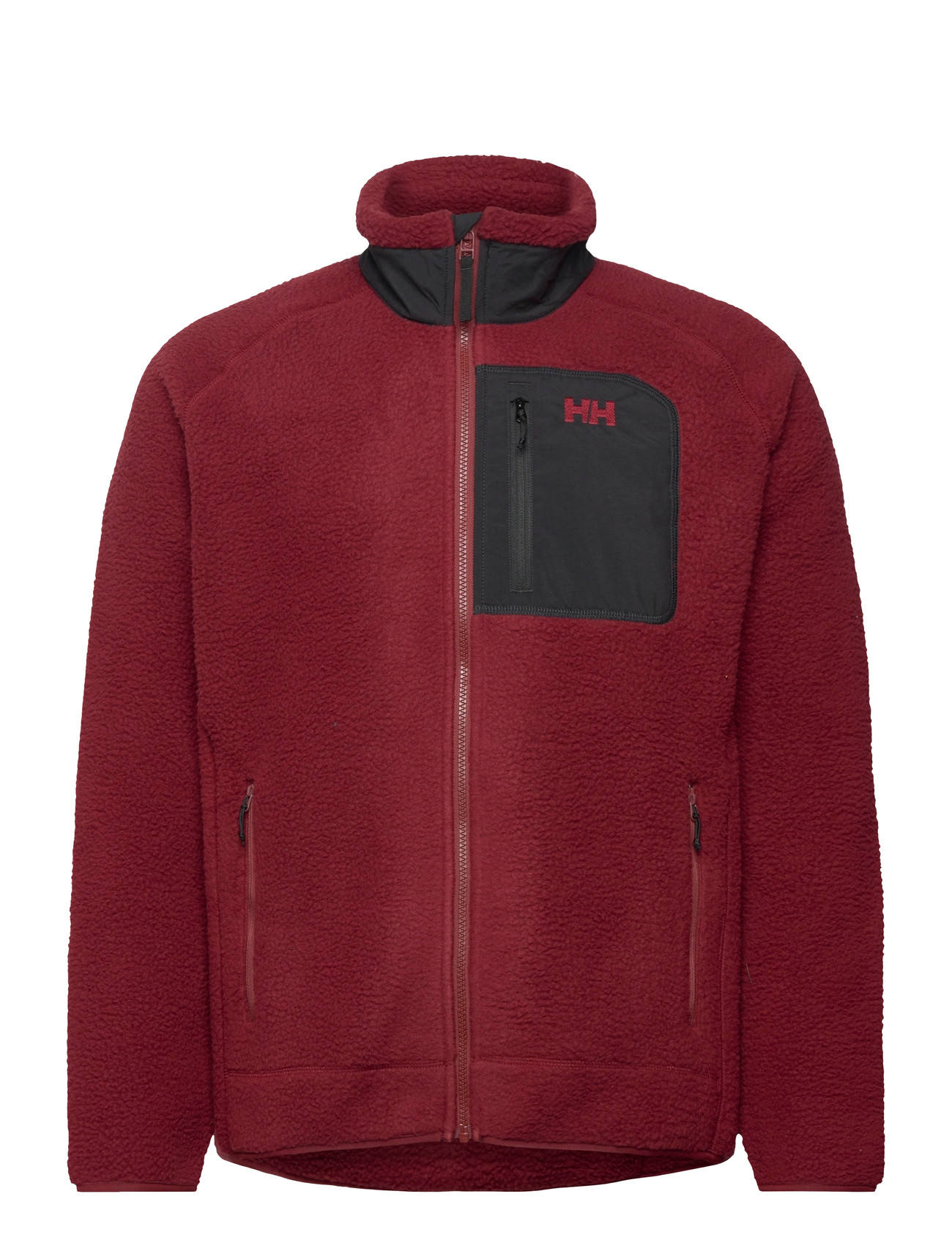 HELLY HANSEN Panorama Pile Block Jacke Burgundy - XXL - Herren