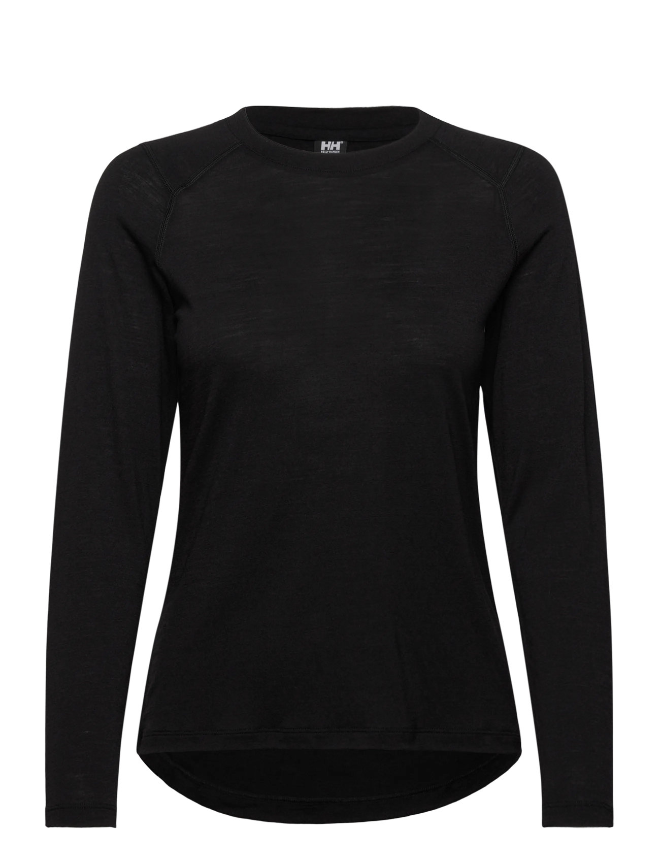 HELLY HANSEN W Hh Durawool Crew Ls Schwarz - XS - Damen