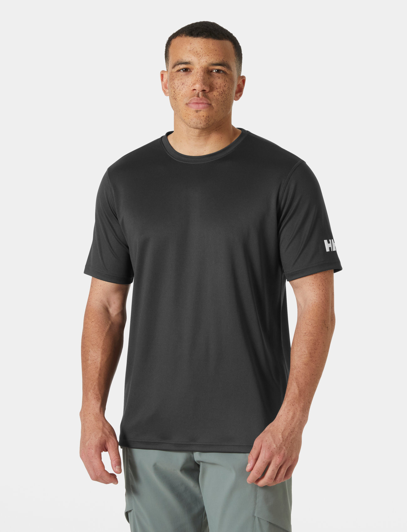 Helly Hansen Hh Tech T-Shirt 2.0, XXL, Black, Sport Overdele > Sport T-shirts, Herre