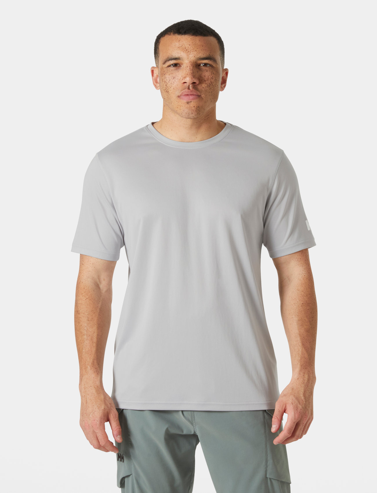 Helly Hansen Hh Tech T-Shirt 2.0, XL, Grey, Sport Overdele > Sport T-shirts, Herre