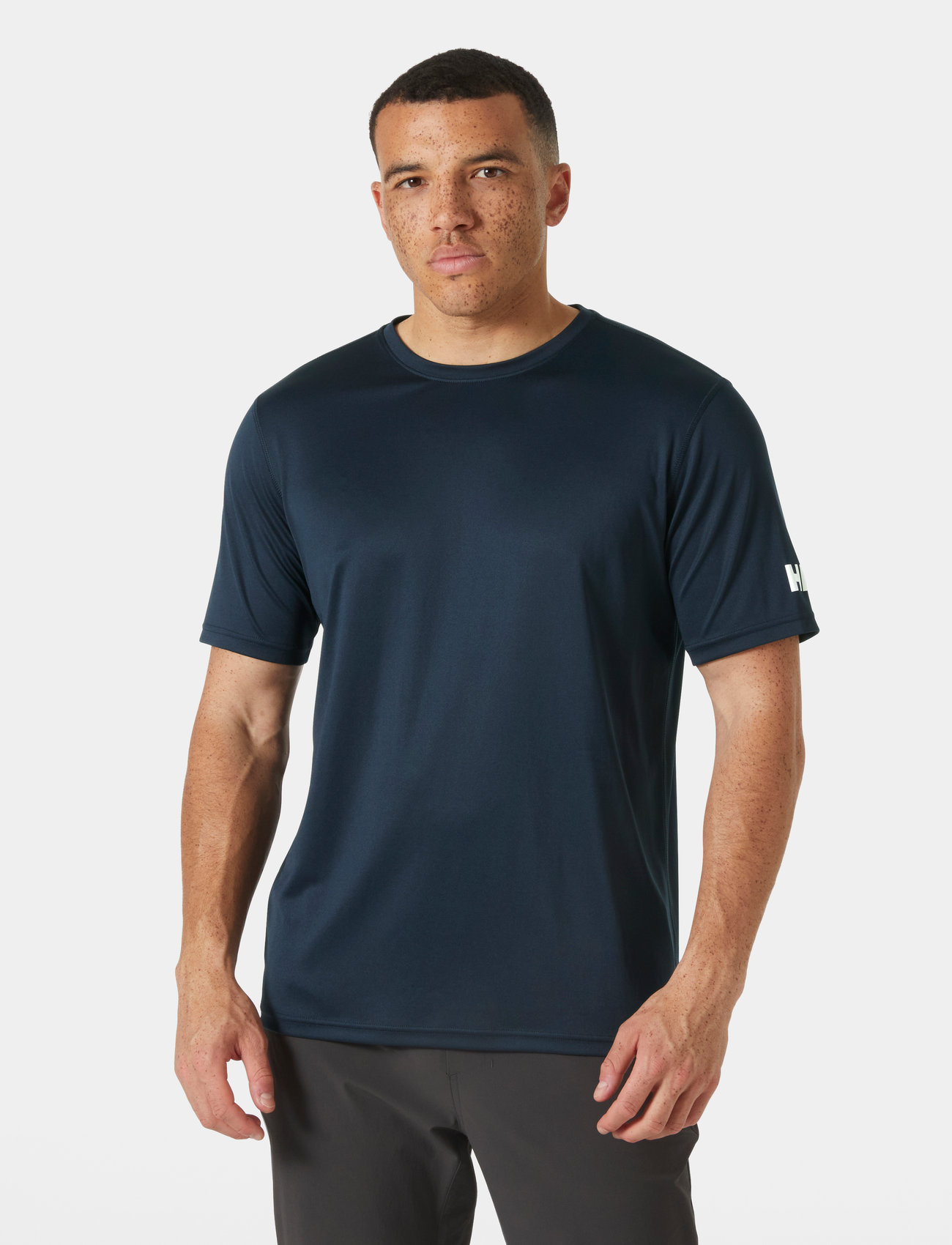 Helly Hansen Hh Tech T-Shirt 2.0, XXL, Navy, Sport Overdele > Sport T-shirts, Herre
