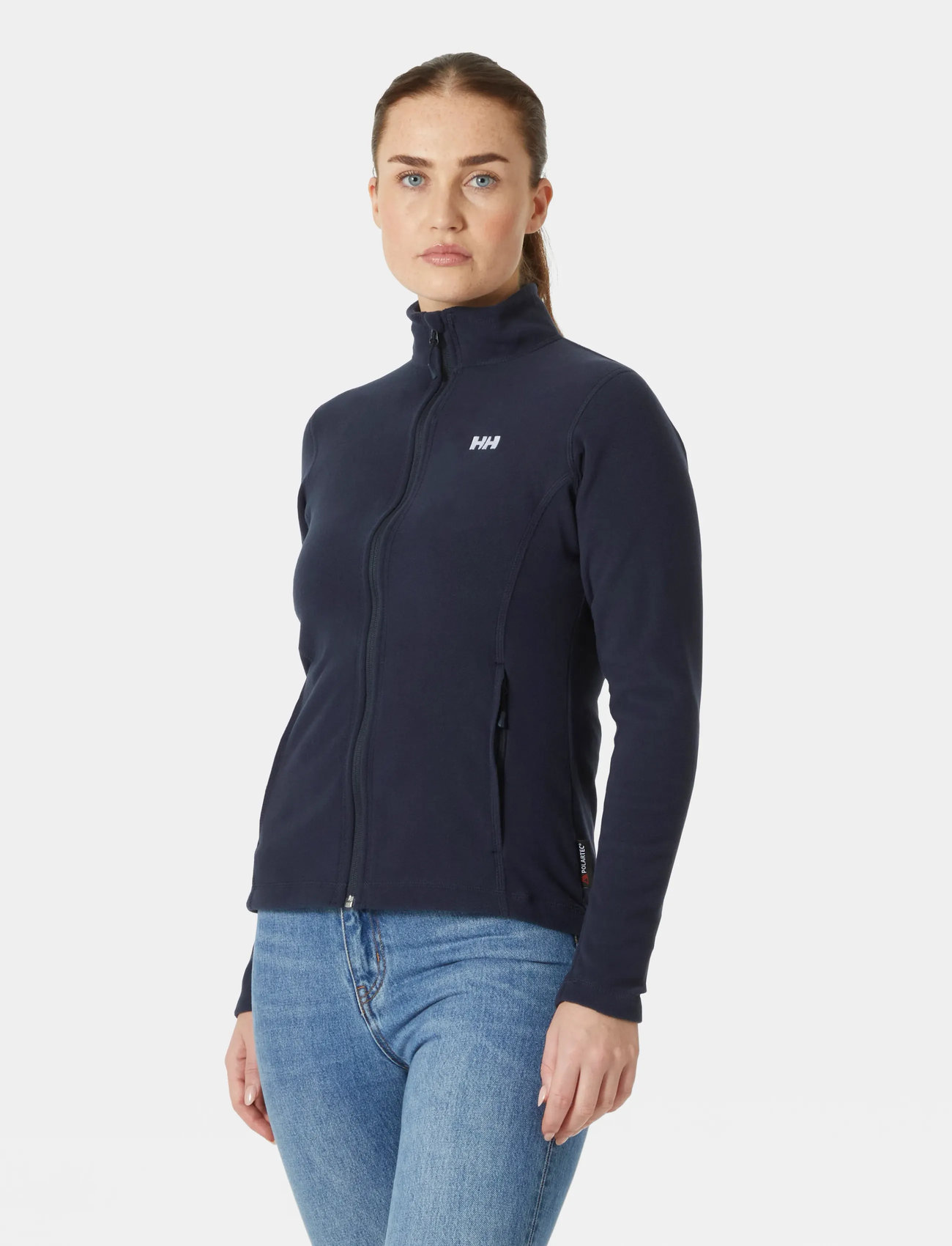Helly Hansen W Daybreaker Fleece Jacket, XL, Navy, Sweatshirts & Hættetrøjer > Fleeces & Midlayers, Dame