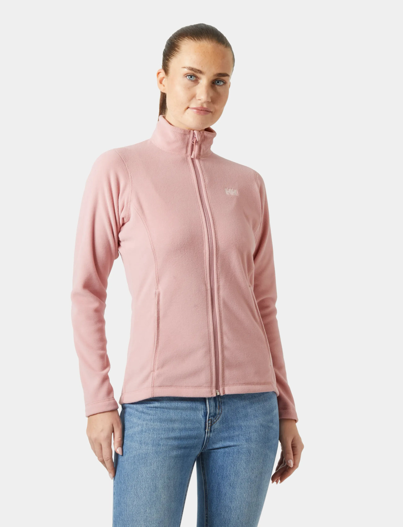 Helly Hansen W Daybreaker Fleece Jacket, L, Pink, Sweatshirts & Hættetrøjer > Fleeces & Midlayers, Dame