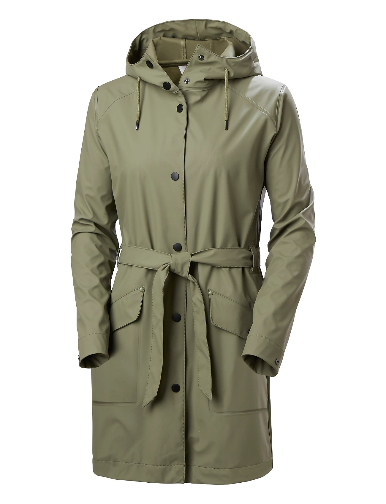 Helly Hansen W Kirkwall Ii Raincoat Khaki Green
