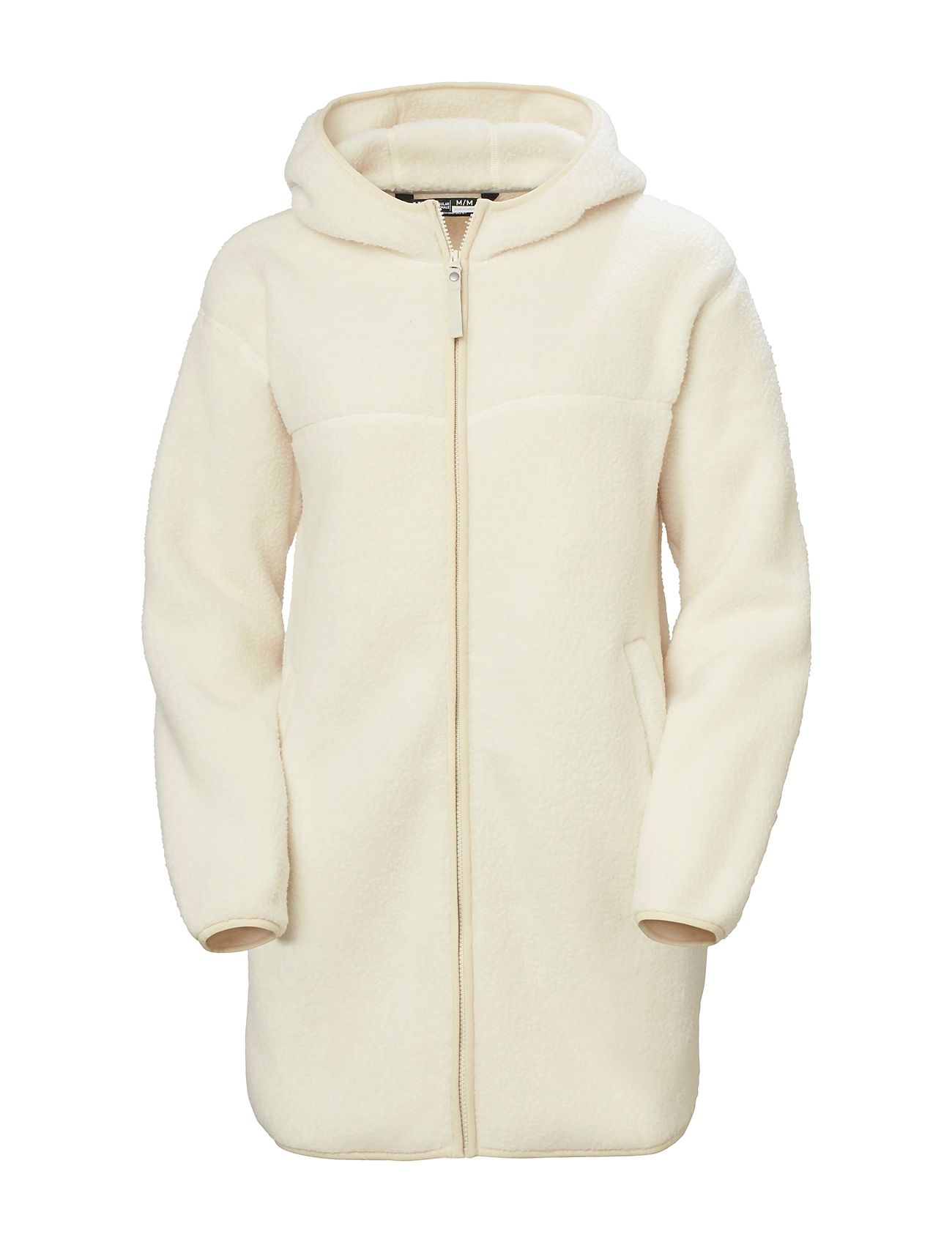 W Maud Pile Jacket Tops Sweatshirts & Hoodies Fleeces & Midlayers Cream Helly Hansen