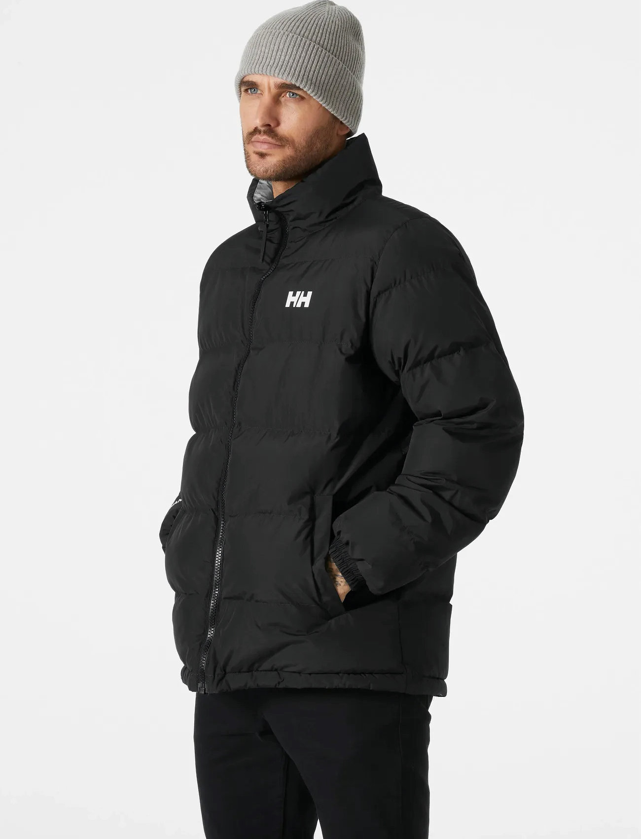 Helly Hansen Yu 23 Reversible Puffer, M, Black, Jakker > Vatterede Jakker, Herre