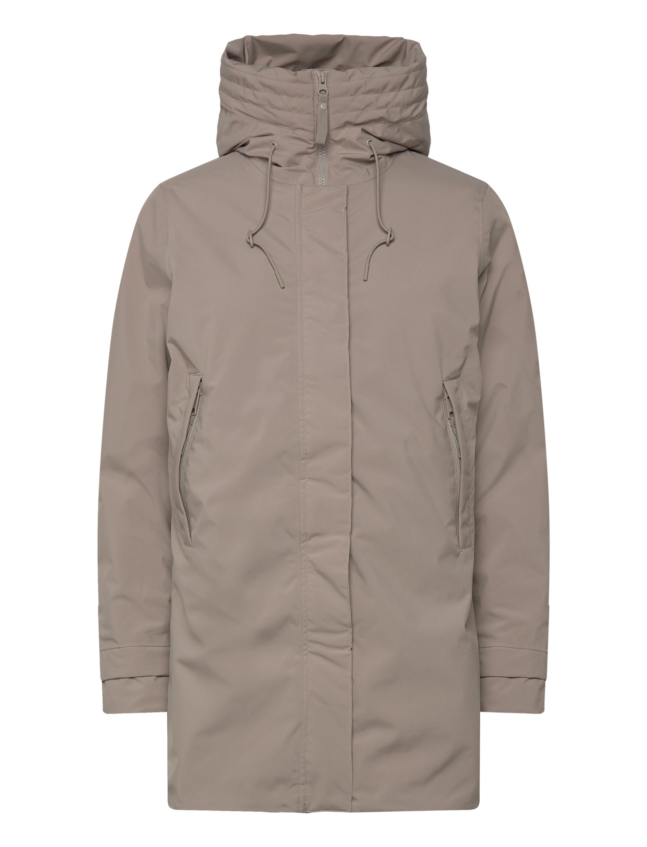 HELLY HANSEN W Victoria Ins Mid Regen Jacke Beige - M - Damen