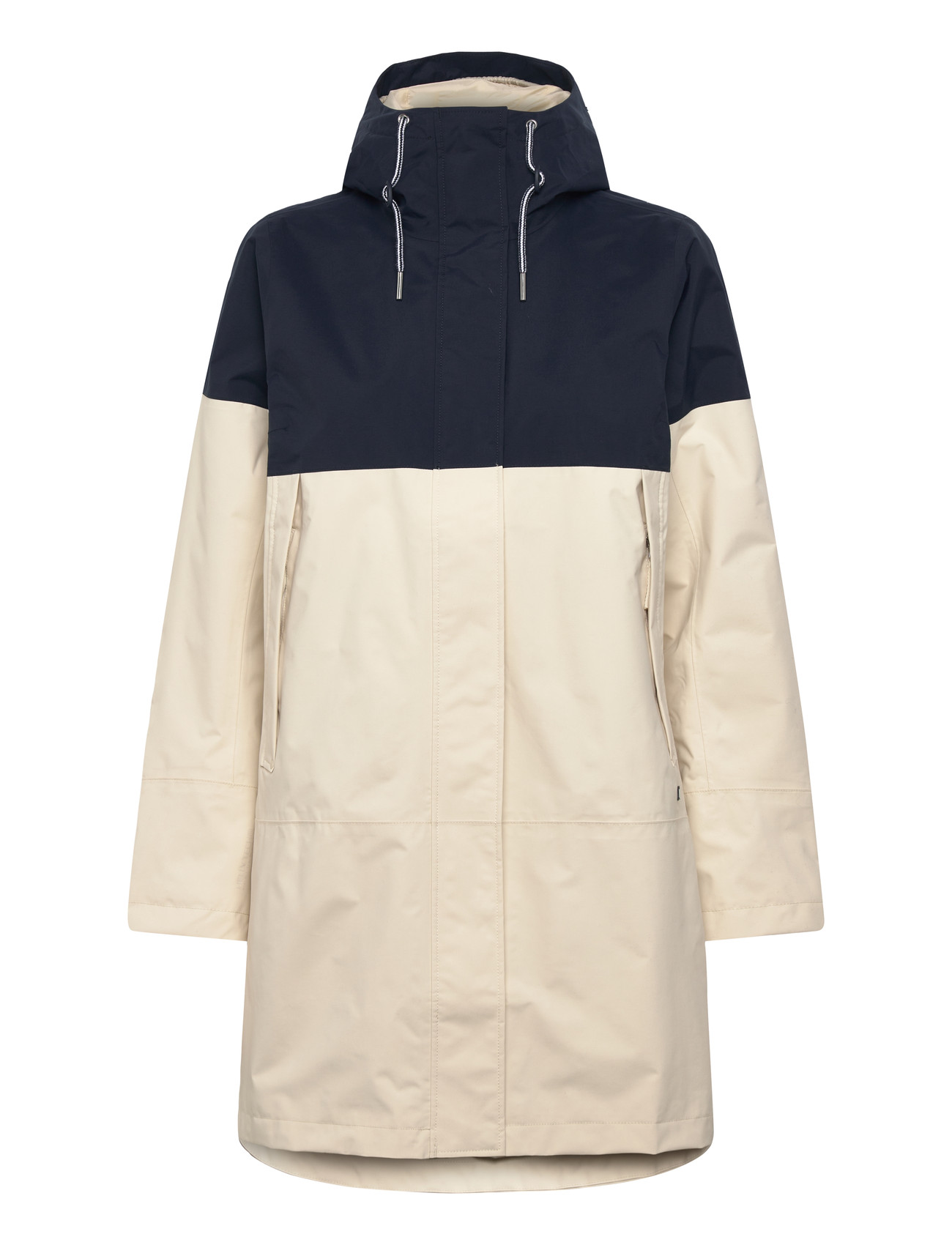 HELLY HANSEN W Koster Regen Mantel Cream - S - Damen
