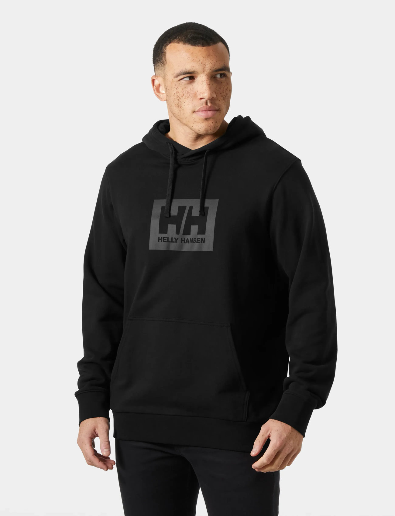 Helly Hansen Hh Box Hoodie, S, Black, Sport Sweatshirts & Hoodies > Sport Hoodies, Herre