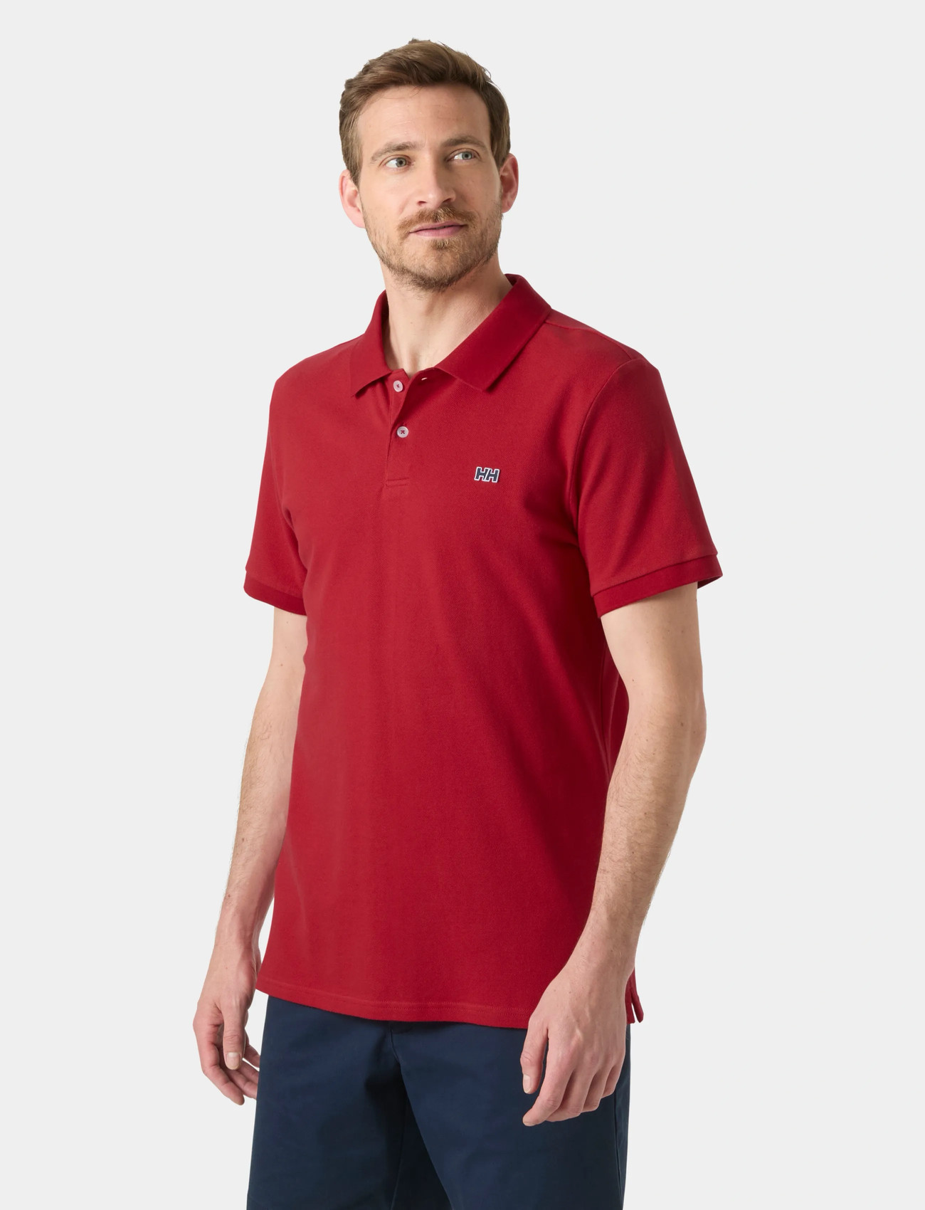 Helly Hansen Hudson Polo, XXL, Red, Sport Polos > Sport Short-sleeved Polos, Herre