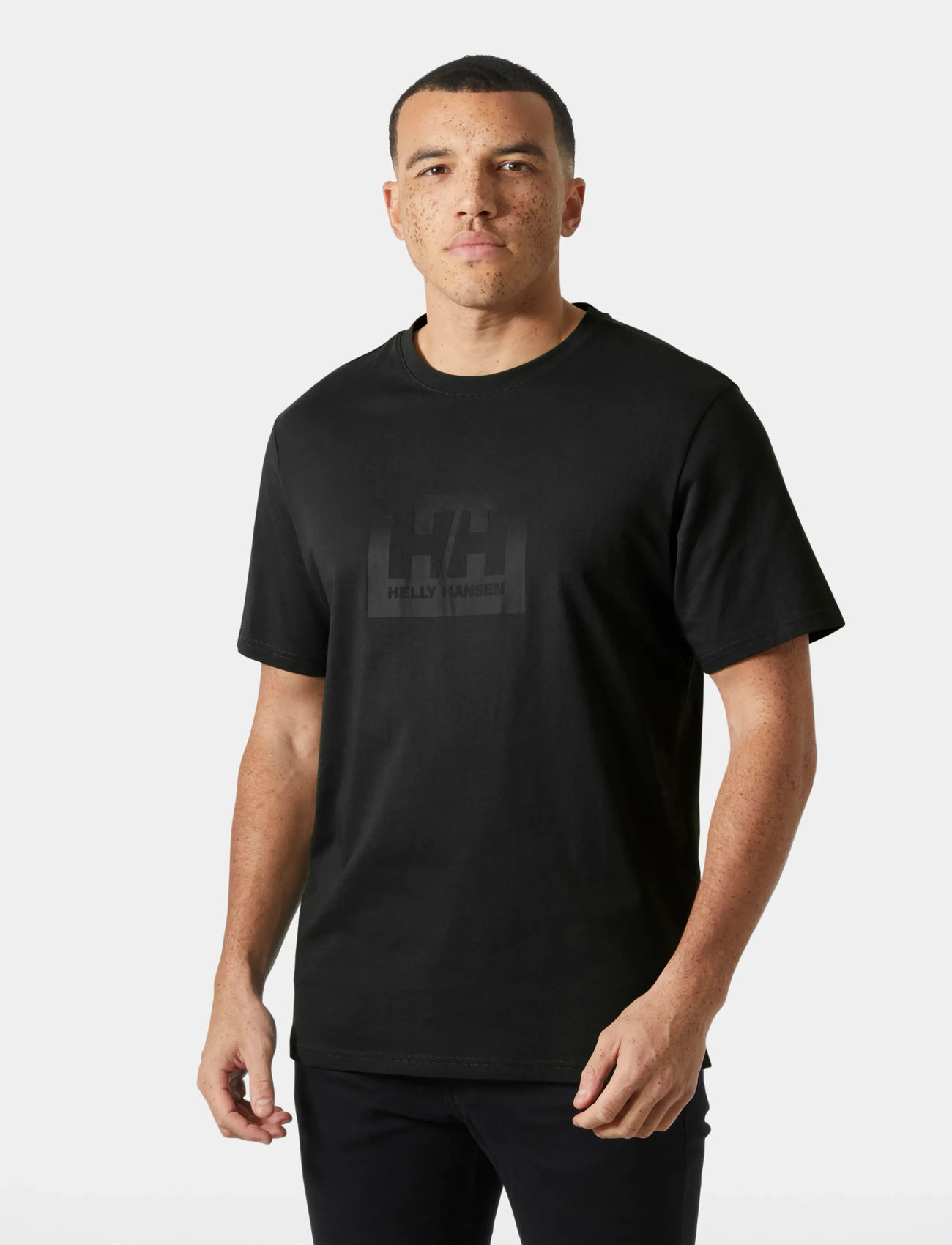 Helly Hansen Hh Box T 2.0, XS, Black, Sport Overdele > Sport T-shirts, Herre
