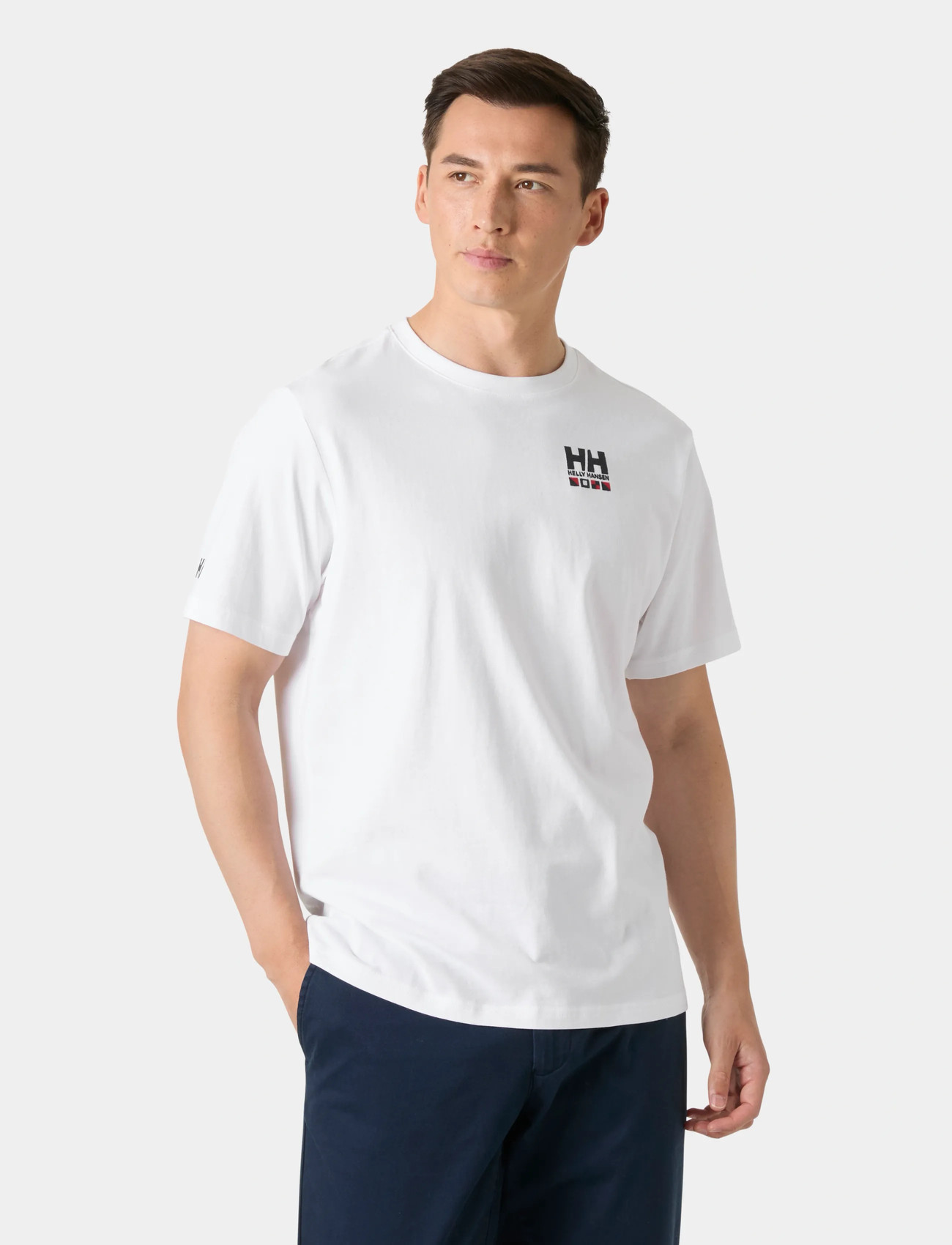 Helly Hansen Shoreline T-Shirt 3., S, White, Sport Overdele > Sport T-shirts, Herre