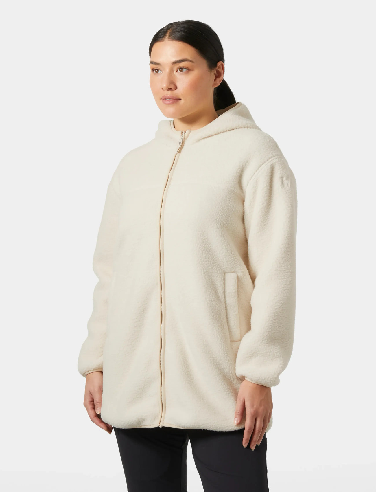Helly Hansen W Maud Pile Jacket, L, Cream, Sport Jackets > Sport Outdoor Jackets, Dame