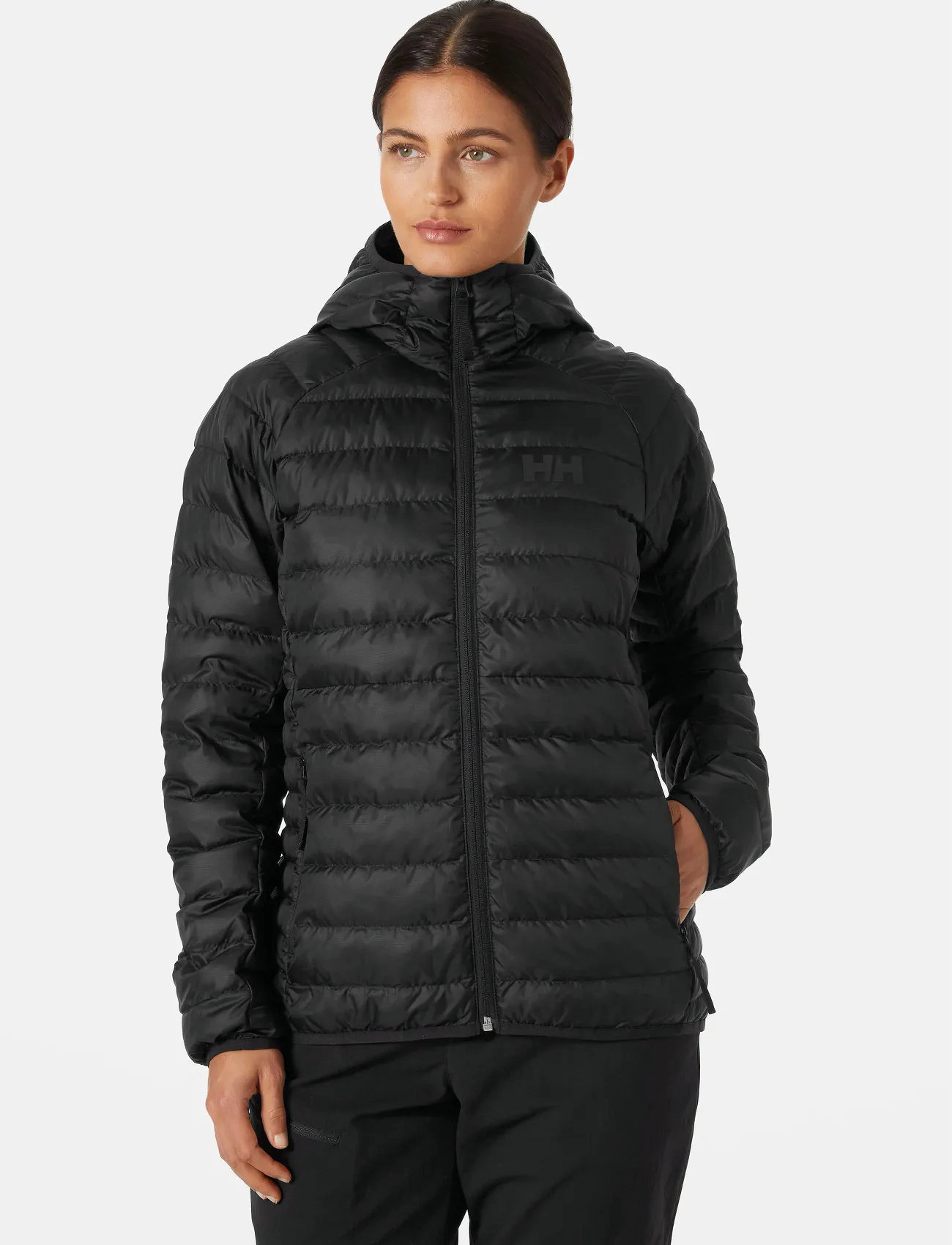 Helly Hansen W Banff Hooded Insulator, M, Black, Sport Jackets > Sport Padded Jackets, Dame