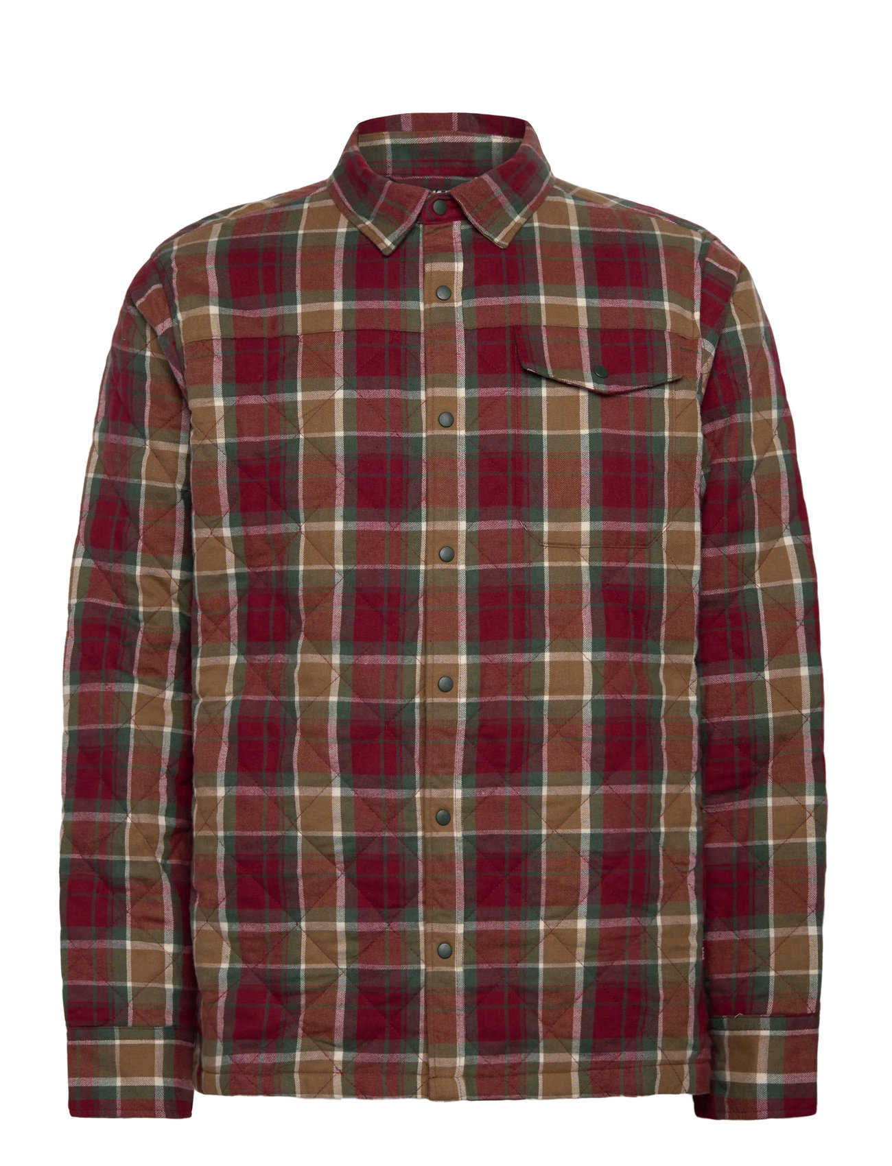 HELLY HANSEN Isfjord Insulated Shacket Burgundy - M - Herren