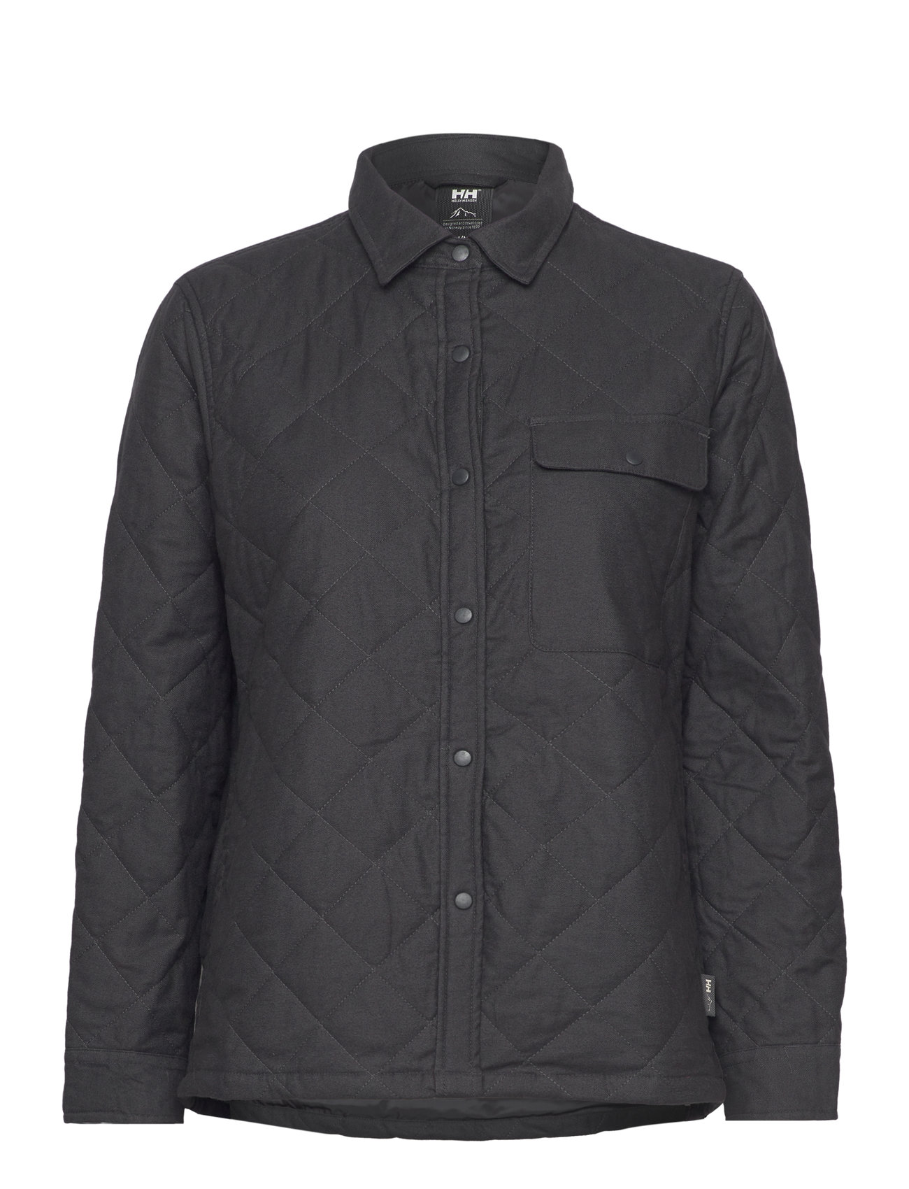HELLY HANSEN W Isfjord Insulated Shacket Schwarz - XS - Damen