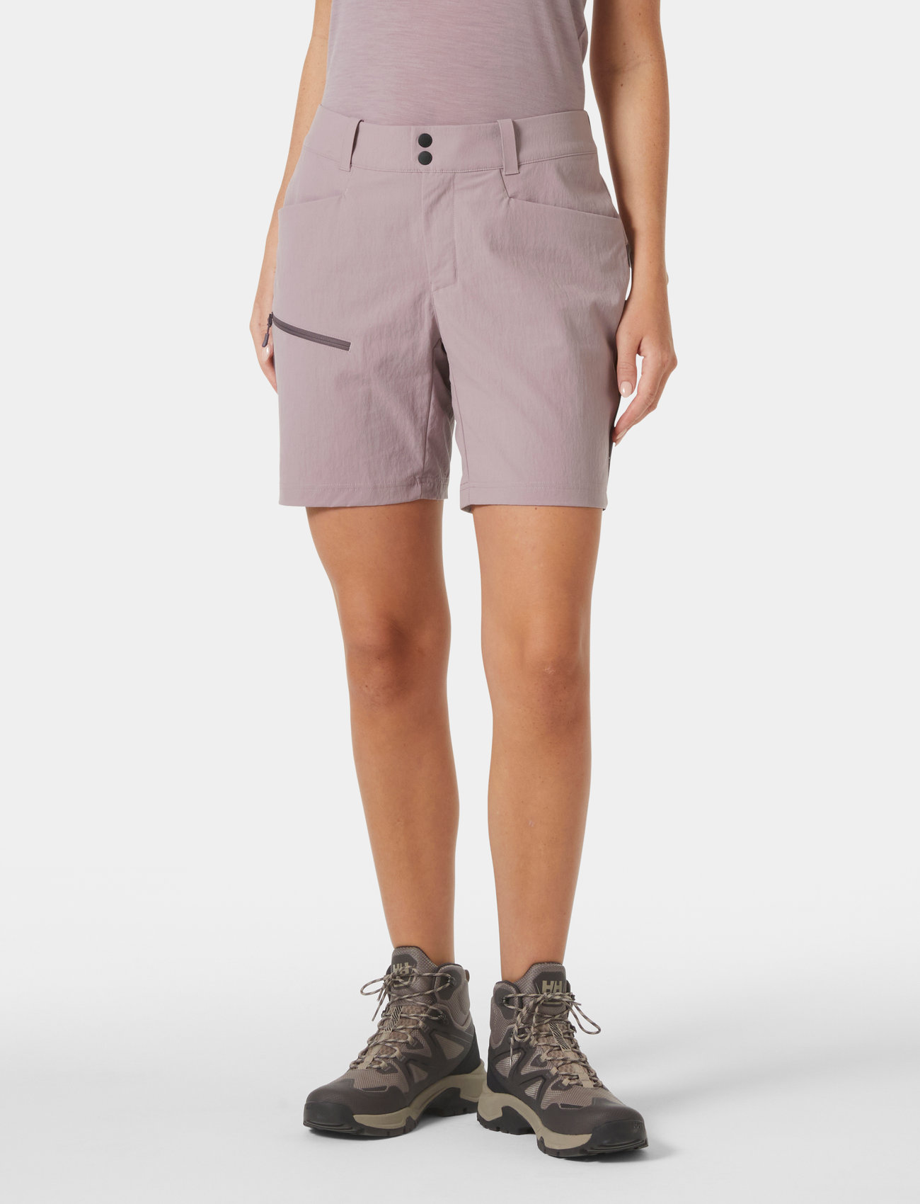 Helly Hansen W Vika Tur Shorts, L, Purple, Shorts > Sportsshorts, Dame