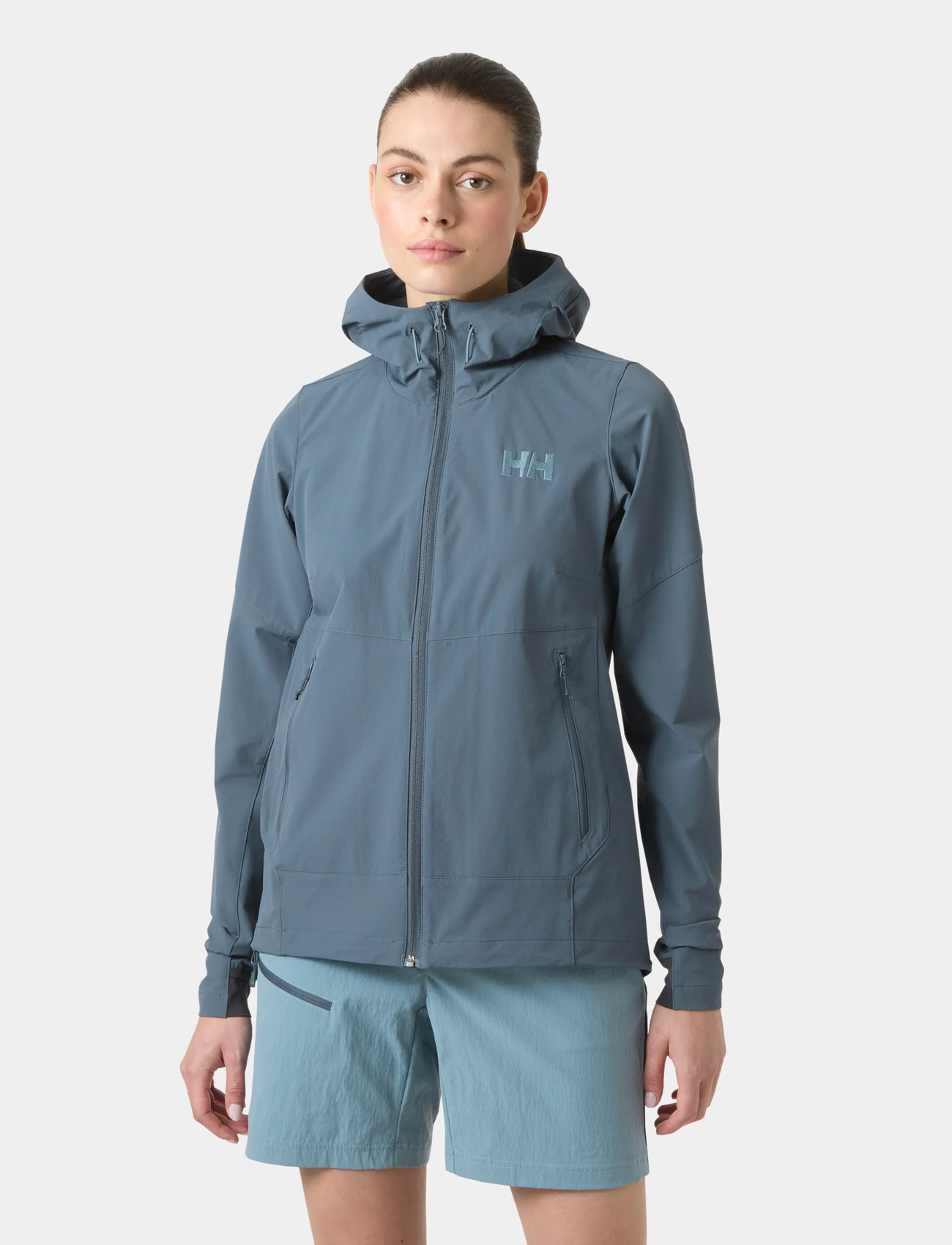 Helly Hansen W Blaze Softshell Hood, M, Navy, Sport > Sportsjakker, Dame