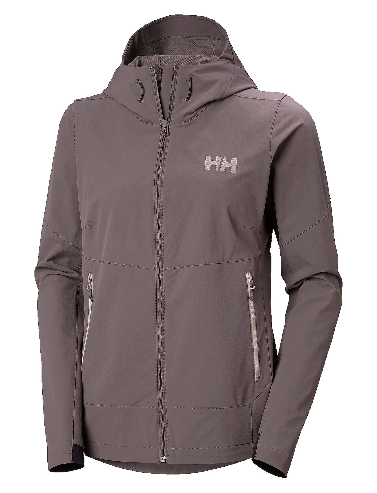 W Blaze Softshell Hood Grey Helly Hansen