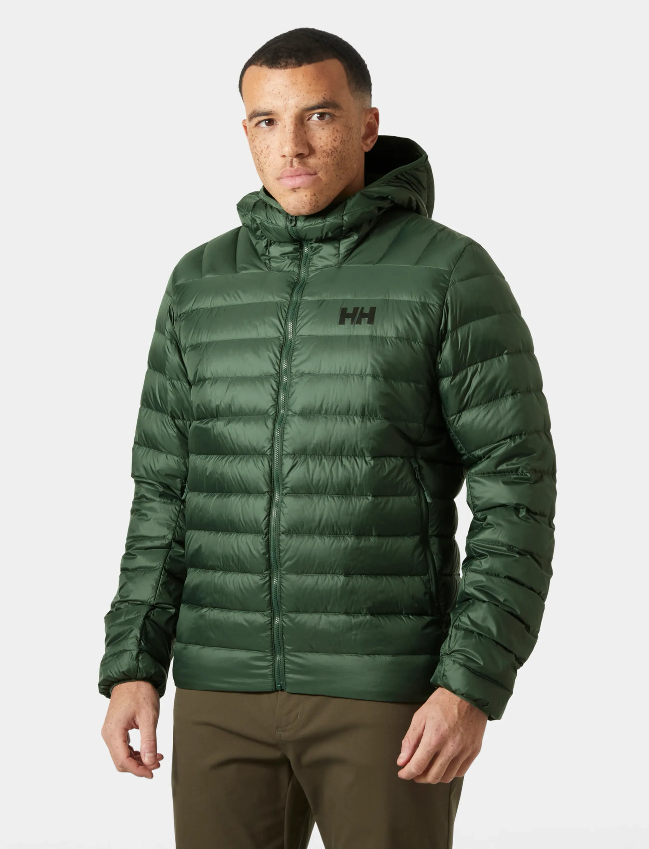 Helly Hansen Verglas Hooded Down 2.0, L, Green, Jakker > Vatterede Jakker, Herre