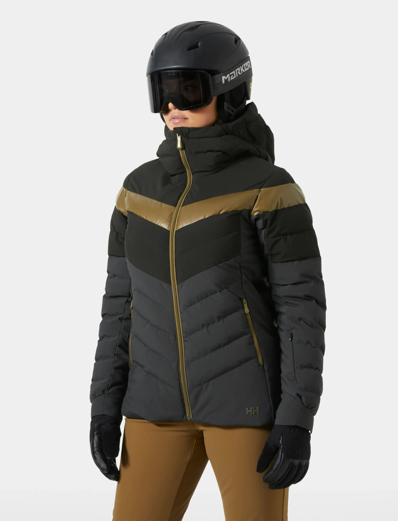Helly Hansen W Imperial Puffy Jacket, S, Black, Sport Jackets > Sport Ski Jackets, Dame