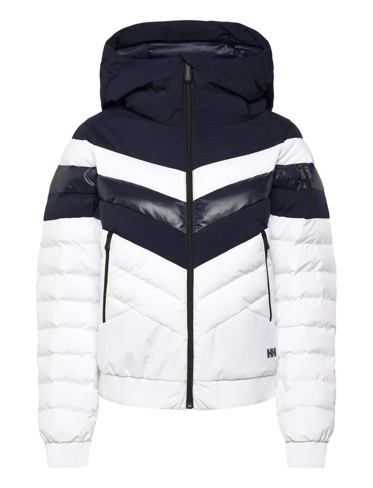 Helly Hansen W Imperial Short Puffy Jacket, XS, White, Sport Jackets > Sport Ski Jackets, Dame