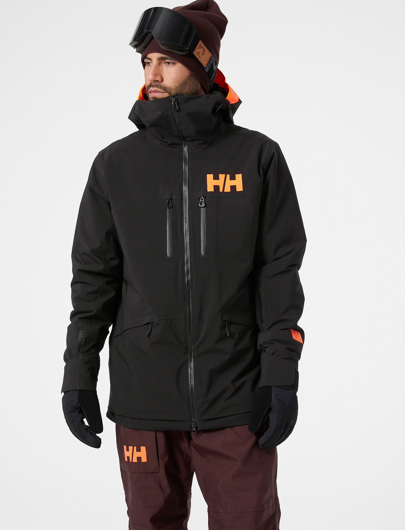 Helly Hansen - GARIBALDI INFINITY JACKET - ski jackets - 990 black - 0