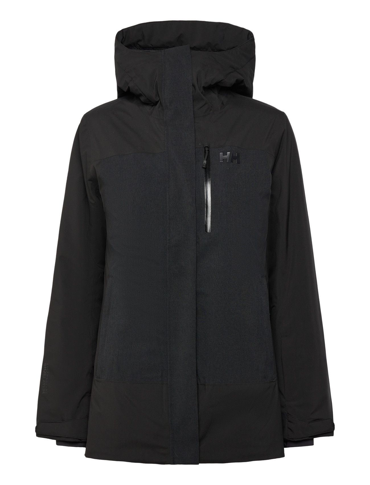 Helly Hansen W Snowplay Long Ins Jacket, XL, Black, Sport Jackets > Sport Ski Jackets, Dame