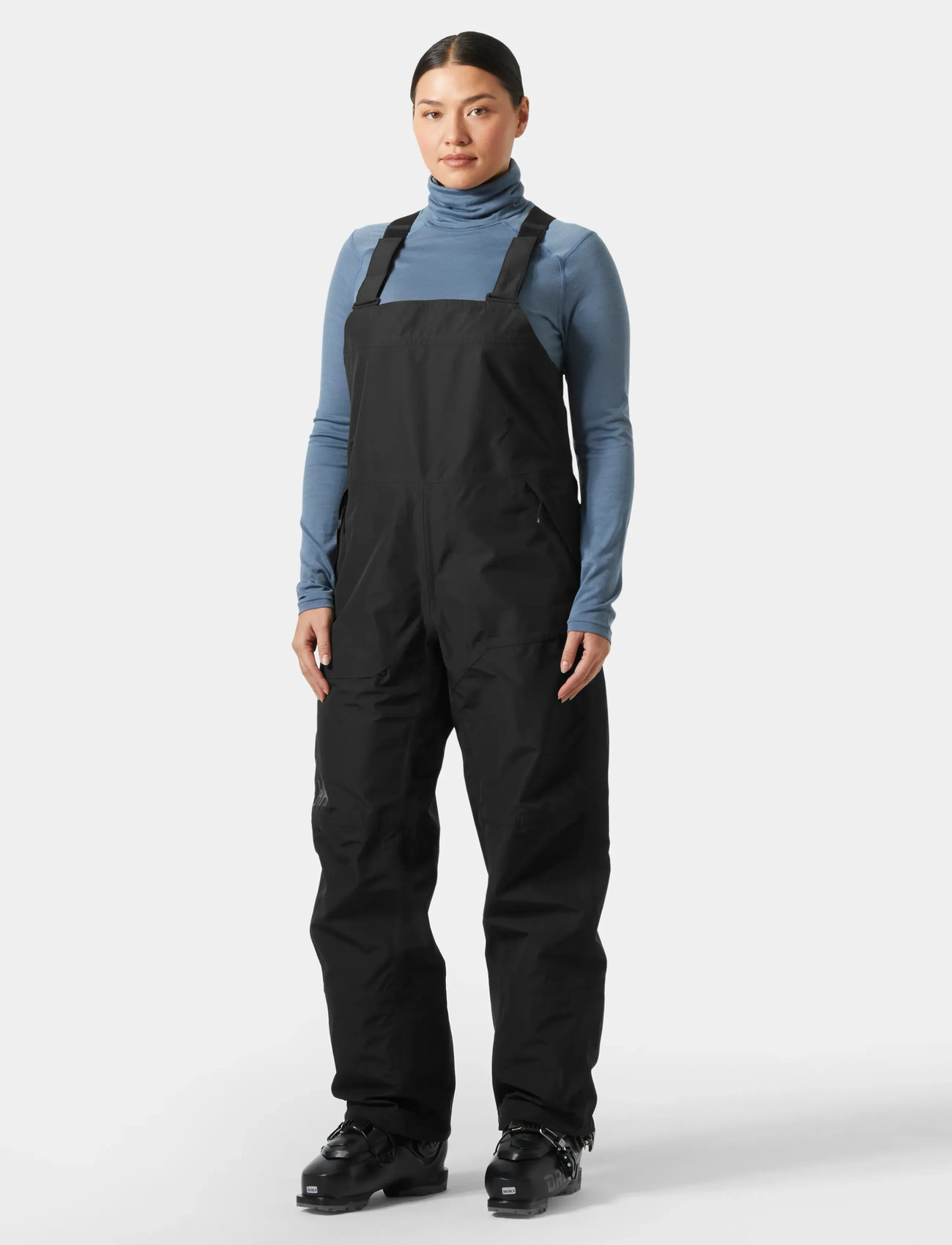 Helly Hansen W Emiko Shell Bib Pant, L, Black, Sport Overtøj > Sport Ski Pants, Dame