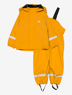 K BERGEN FLEECE PU RAINSET - vêtements de pluie doublés - 344 essential yellow