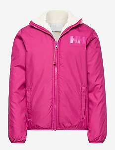 JR REVERSIBLE PILE JACKET - FESTIVAL FUCHSIA