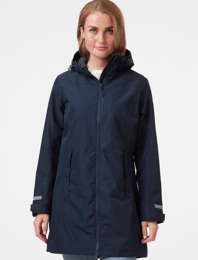 helly hansen white rain jacket