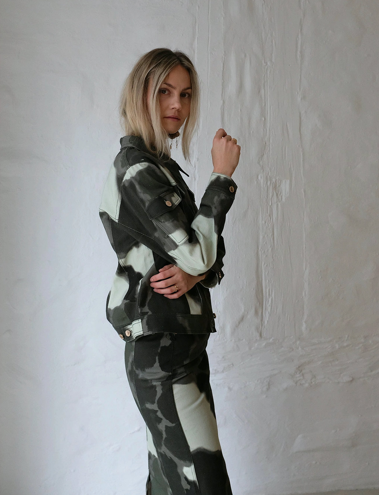 Helmstedt Lucca Denim Jacket, XS, Green, Jakker > Denim, Dame