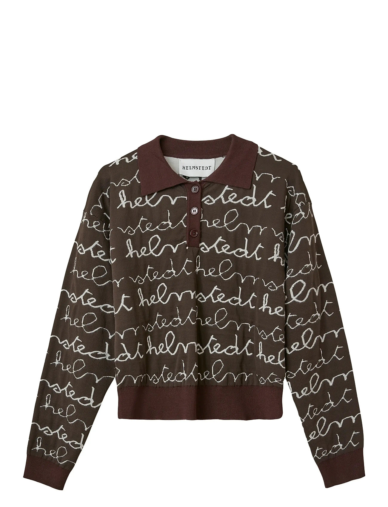 HELMSTEDT Helmstedt Logo Sweatshirt Braun - M - Damen