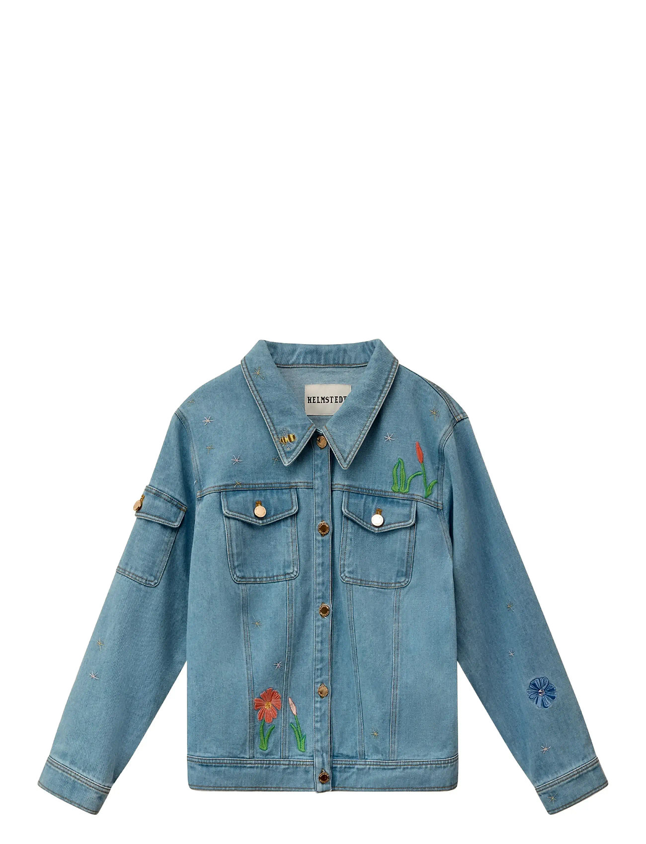 Helmstedt Lucca Denim Jacket, L, Blue, Jakker > Denim, Dame