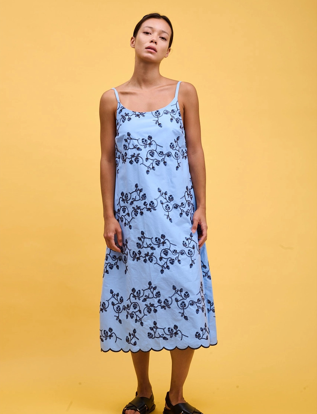 Helmstedt Leva Dress, S, Blue, Kjoler > Sommerkjoler, Dame