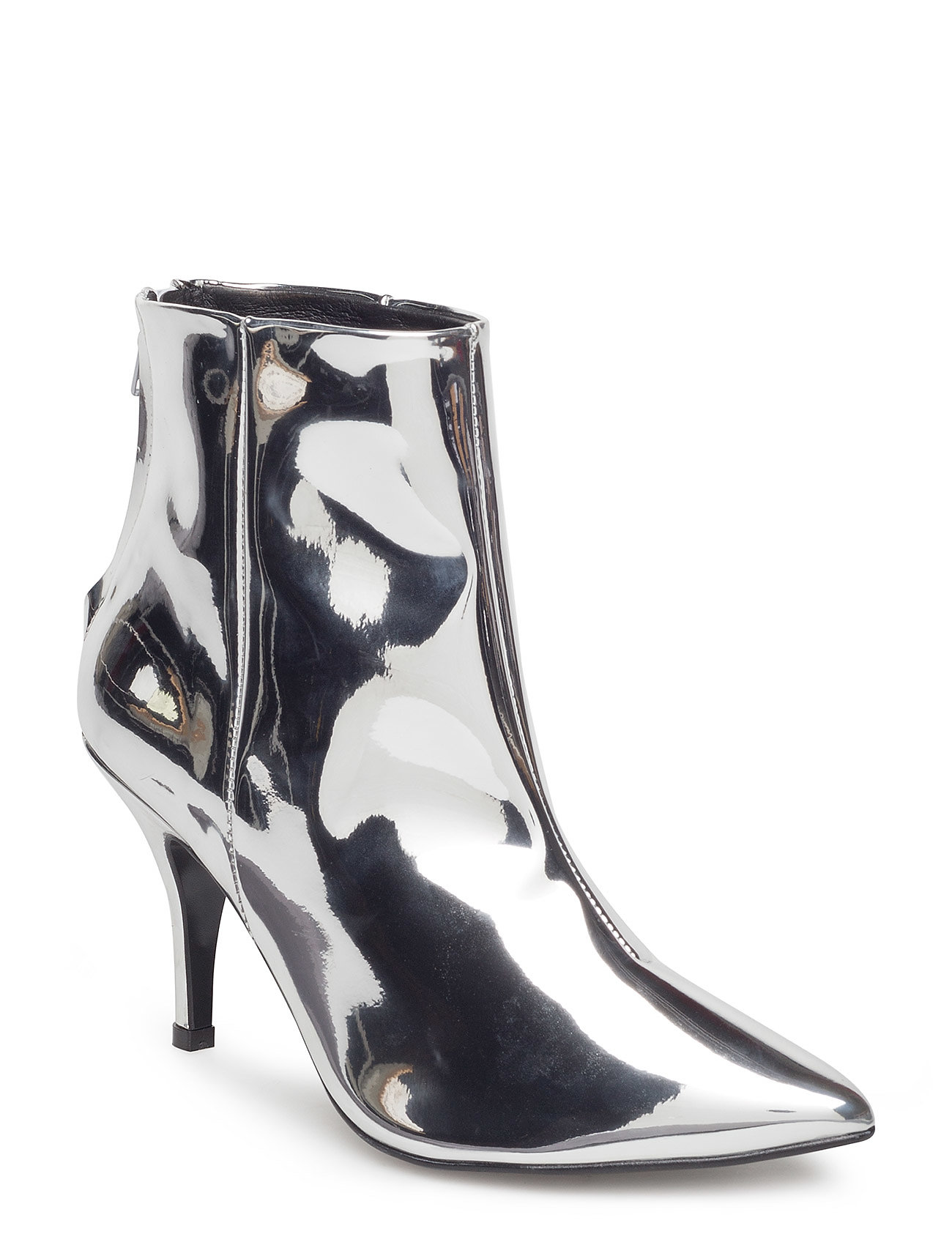 Zoe Ankle Boots Met Hak Zilver Henry Kole henry kole kopen in de aanbieding