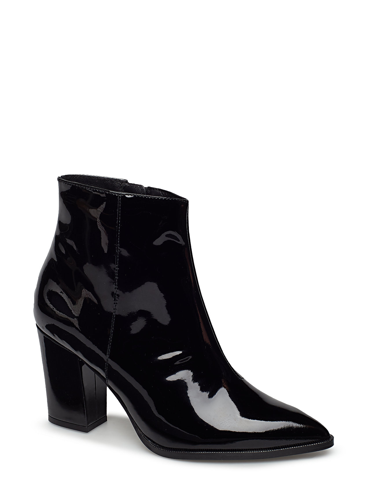 Belle Ankle Boots Met Hak Zwart Henry Kole henry kole kopen in de aanbieding