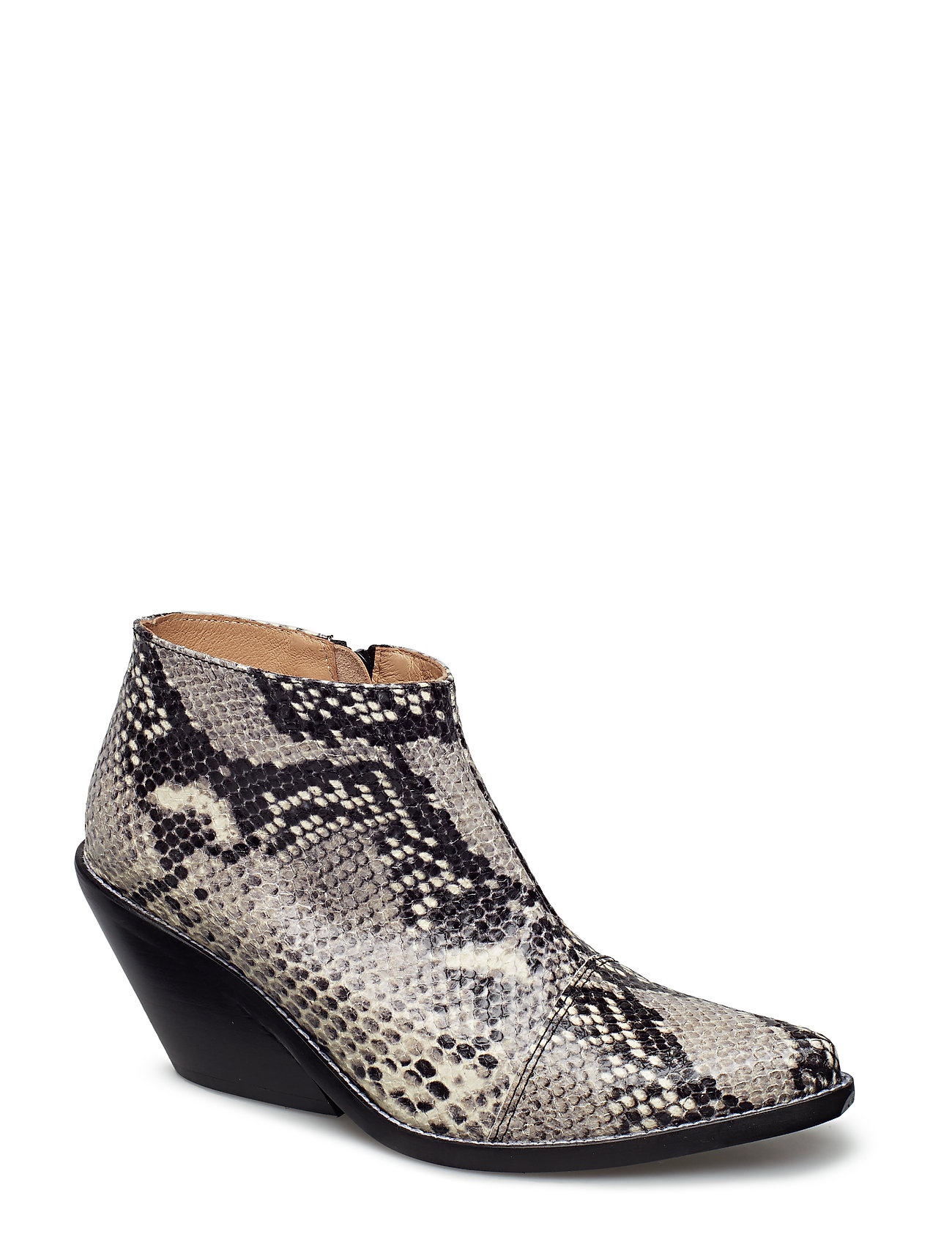 Ava Ankle Boots Met Hak Zwart Henry Kole henry kole kopen in de aanbieding