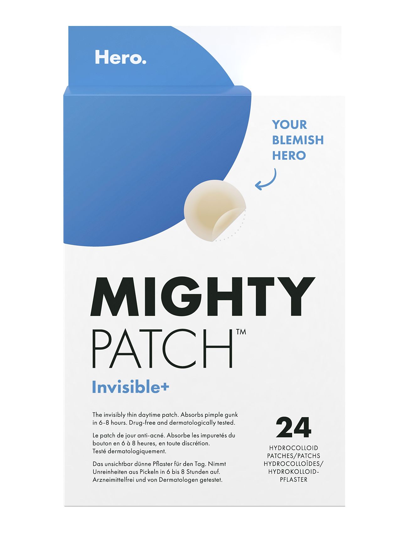 Hero Hero Mighty Patch Invisible+ Nude