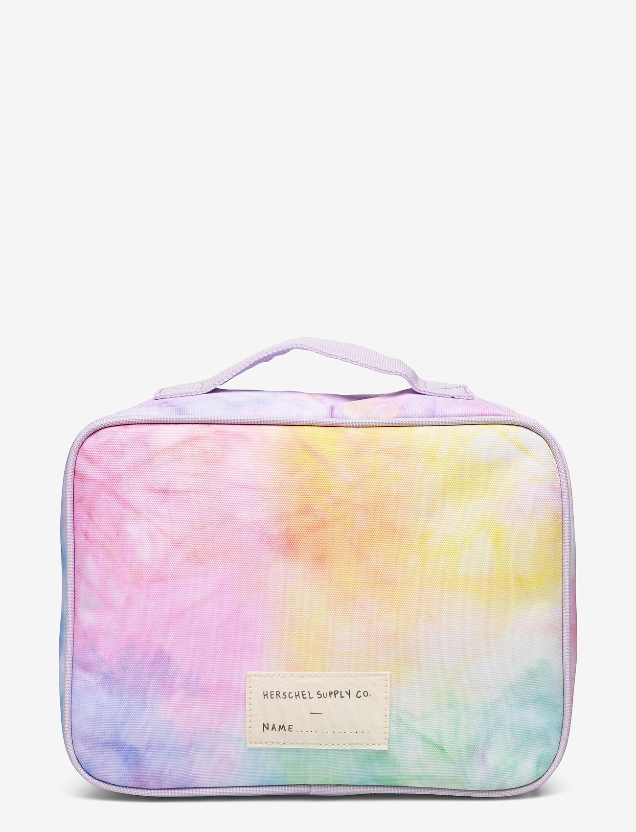 tie-dye lunch boxes