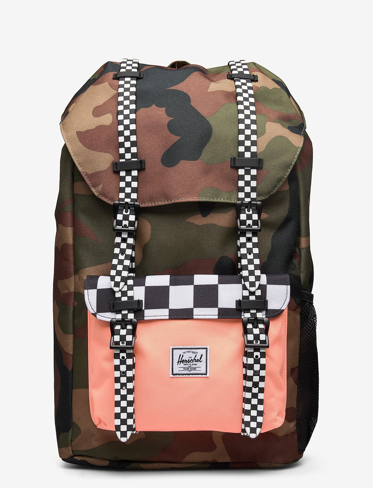 Herschel Little America Youth Woodland Camo Black White Chec 66 Herschel Boozt Com