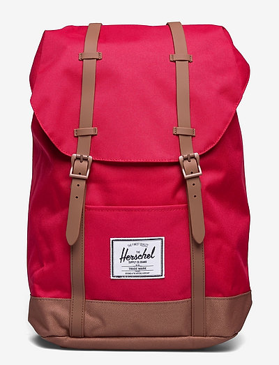 Retreat - backpacks - red/saddle brown