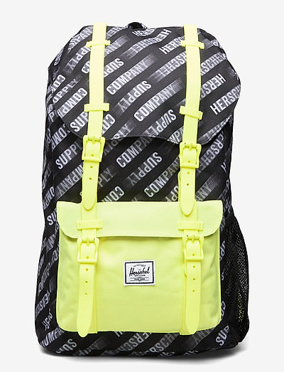 Herschel Little America Youth - backpacks - hsc montion black/highlight