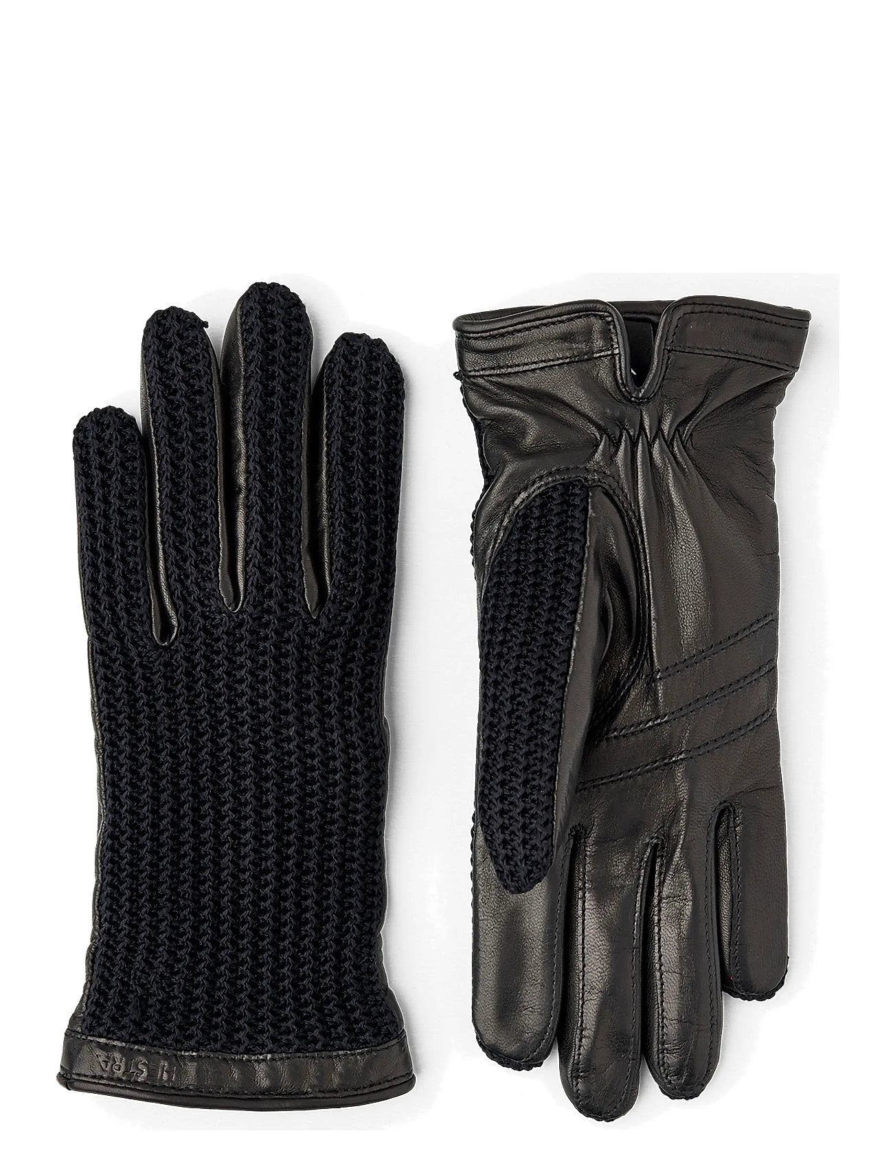 Hestra Anna Black/Black, 6.5, Black, Handsker > Fingerhandsker, Dame